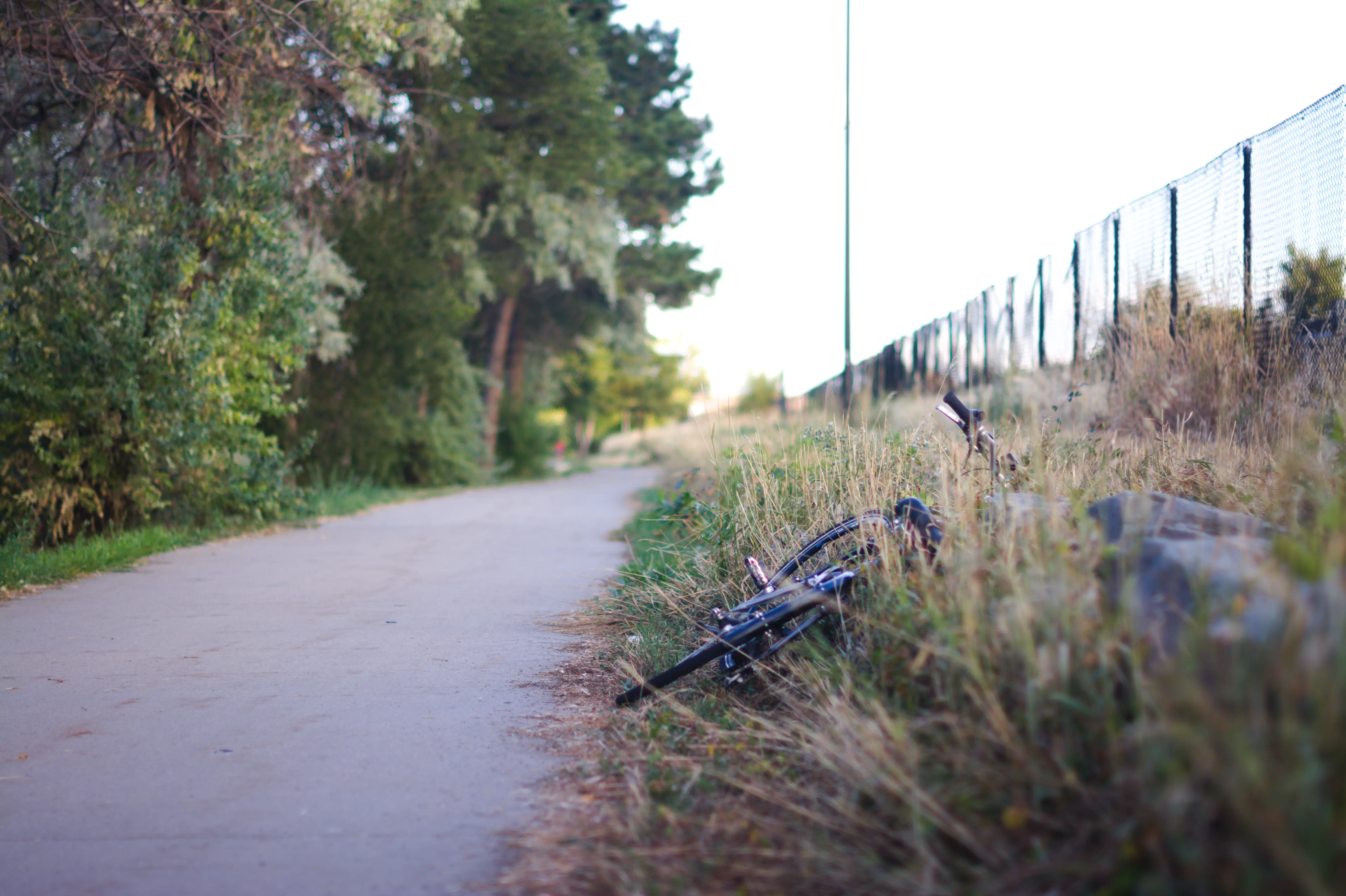 My bike broke down. Luckily, I had my camera